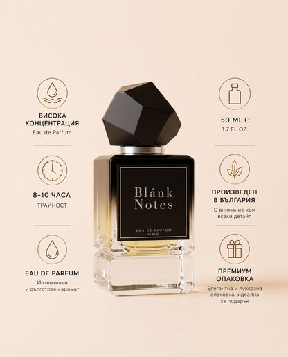 Унисекс Blánk Notes No. 301 - Уд, тамян и шафран