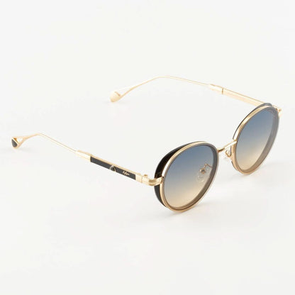 Larissa Niebiesko-Żółte okulary przeciwsłoneczne