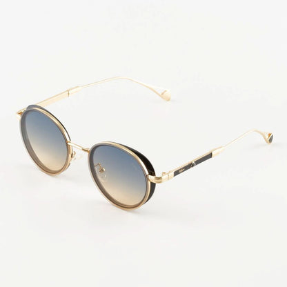 Larissa Niebiesko-Żółte okulary przeciwsłoneczne