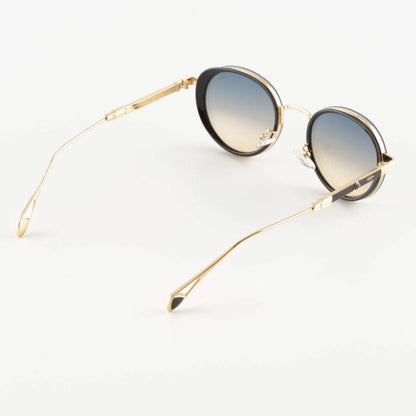 Larissa Niebiesko-Żółte okulary przeciwsłoneczne